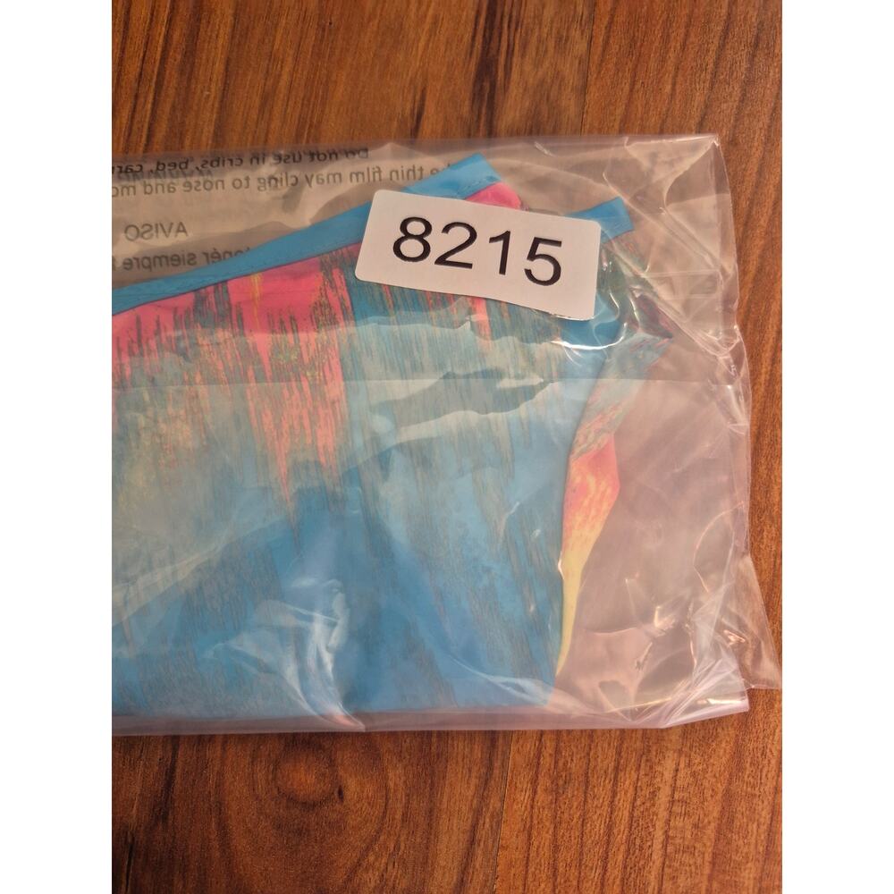 Nike Shorts Girls Size 12 Month Tie Dye Dri-Fit Athletic Shorts Blue Pink 8215 - Picture 5 of 5